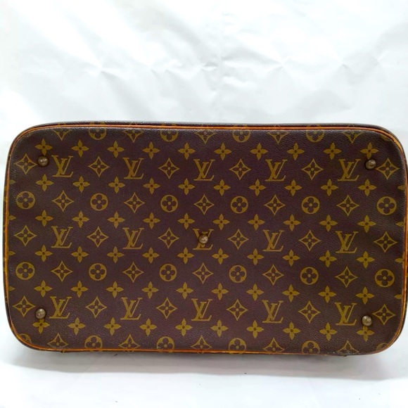 Louis Vuitton LV Travel Bag Sacsport Brown Monogram made in France ๐ซ๐ท 874 .V.L - Picture 5 of 8